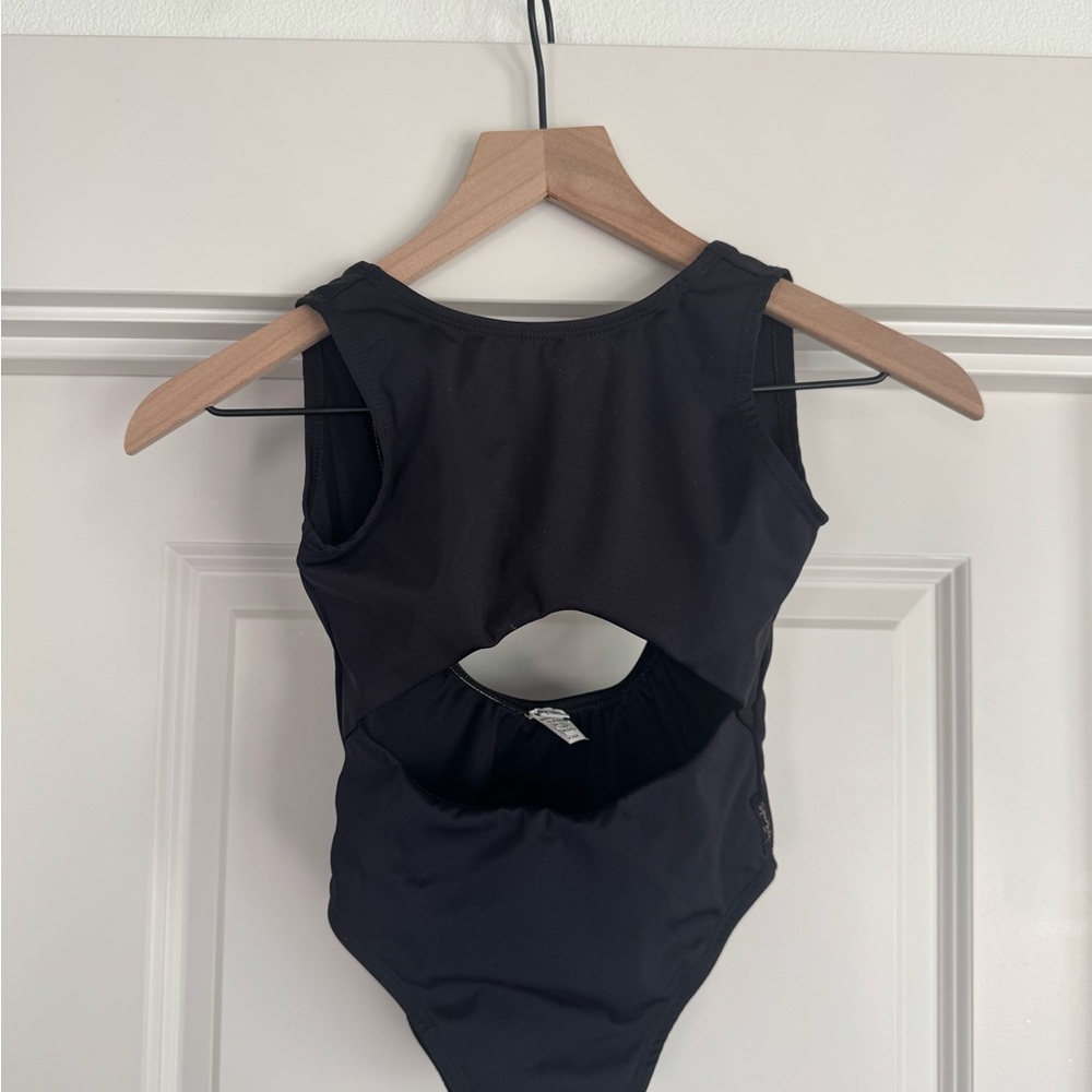 Kids Black Dance Leotard